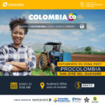 La Cámara de Comercio de San José, extiende la invitación realizada por el Ministerio de Comercio, Industria y Turismo a través de ProColombia